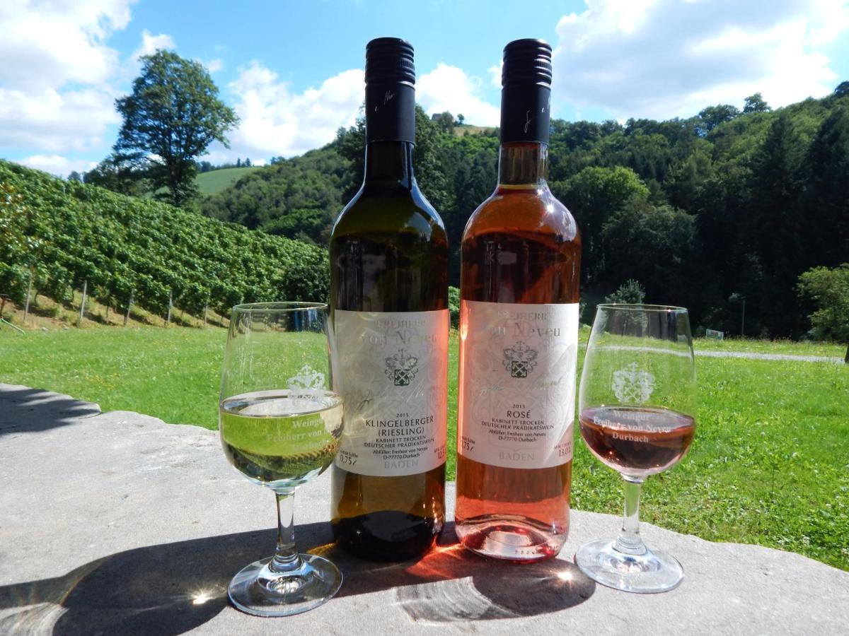 Wein Lodge Durbach - Gruppenhaus Weingut Neveu Exterior foto
